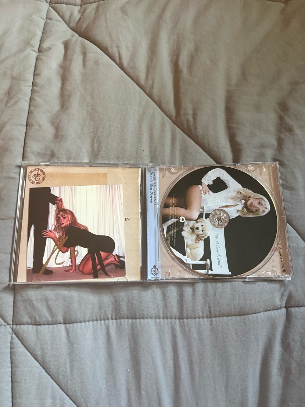 Signed Sabrina Carpenter CD